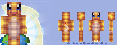 Minecraft Charmander skin