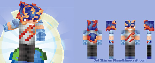Minecraft Hacker Firefox skin