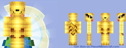 Minecraft Pikachu skin