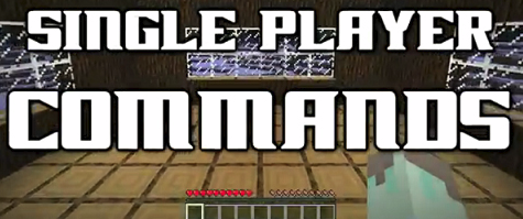 Minecraft Single Player Commands [1.4.4]
